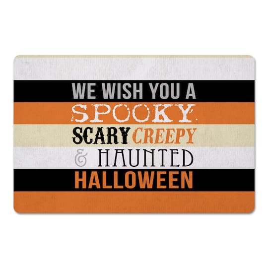 Halloween Words Floor Mat